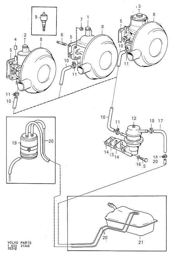 Volvo 240 Gasket. Block, Fuel, System - 3514628 | Volvo Cars Mall of