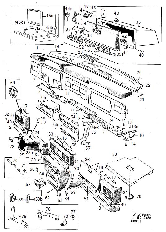 Volvo 240 Interior Kits