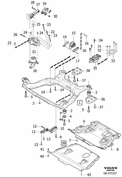 Volvo S80 Frame. Variant, Code, Engine - 31406807 | Volvo Cars Mall of ...