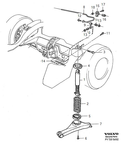 Вольво 940 подвеска