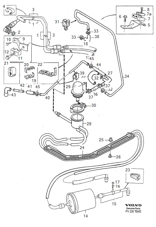 Volvo V70 Parts Diagram