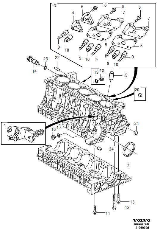 2006 Volvo S80 Engine Diagram