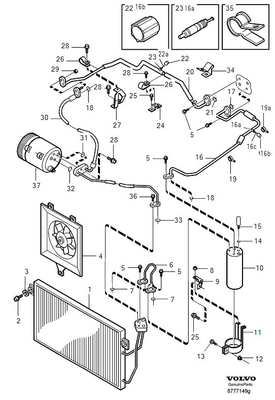 Car Ac Diagram Volvo